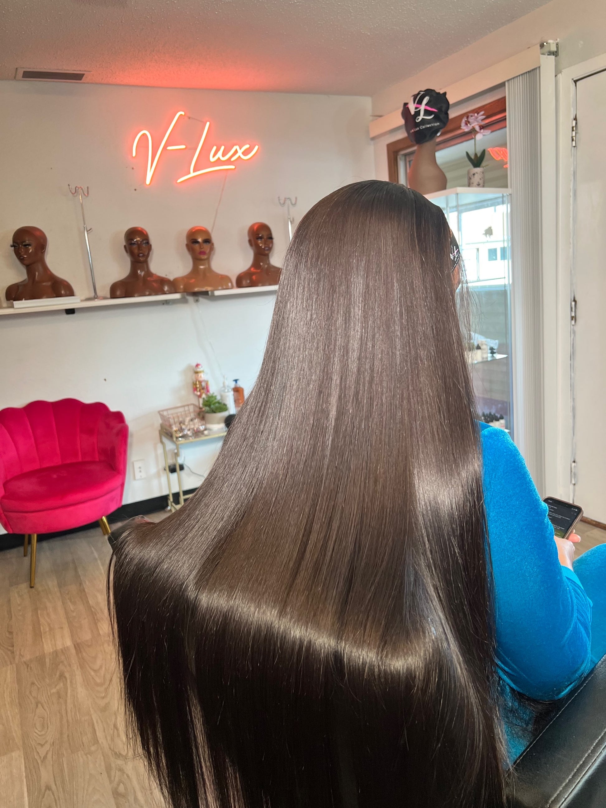 Straight Frontal Wig image 1