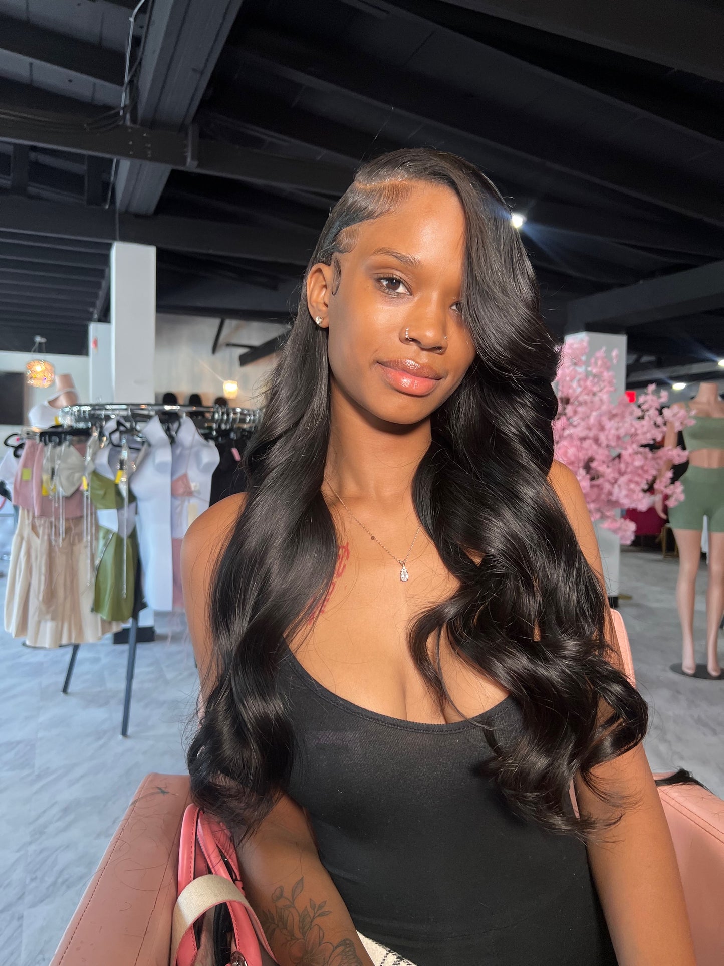 Wavy U-part Wig