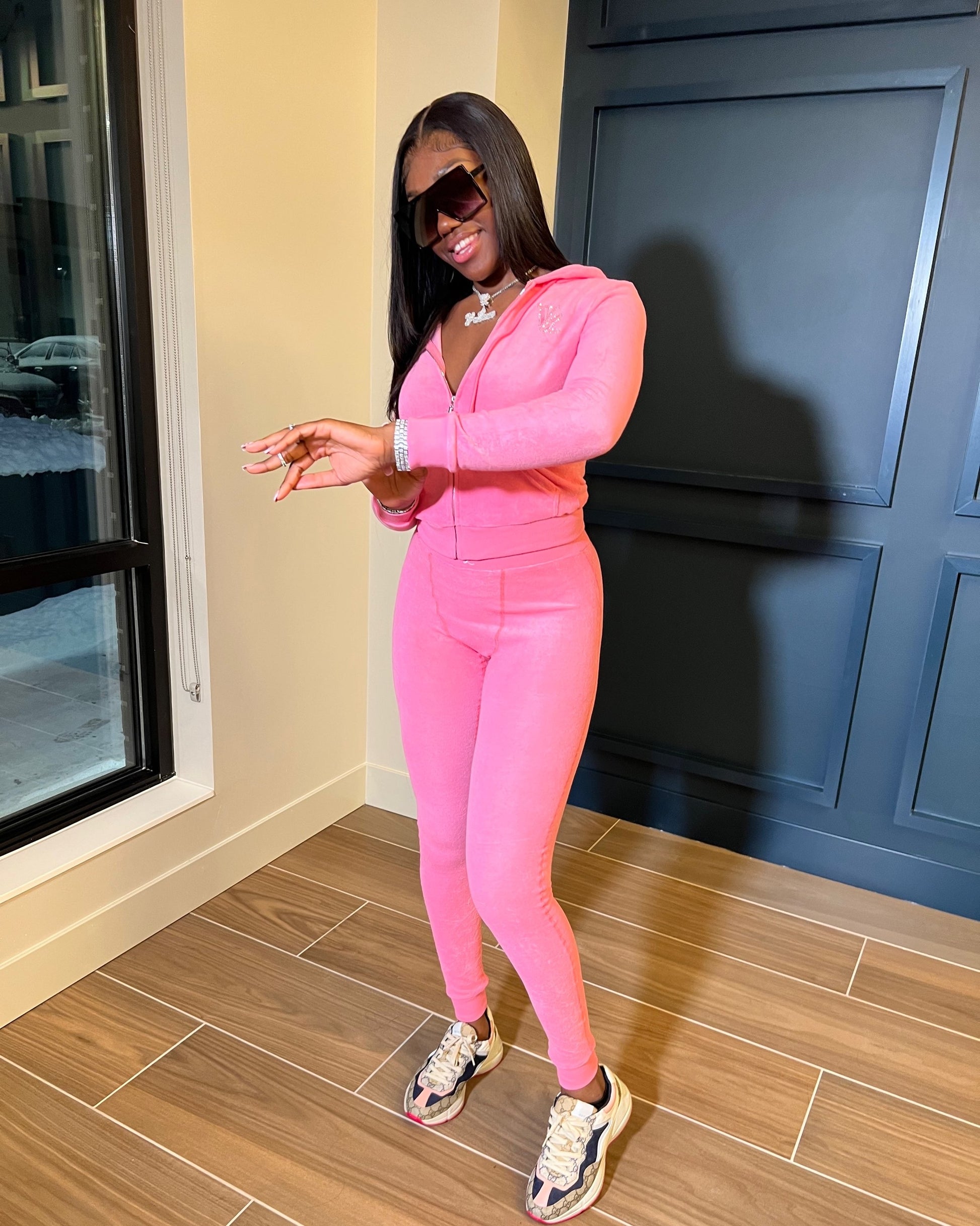V-Lux Fitted Tracksuit  image 3